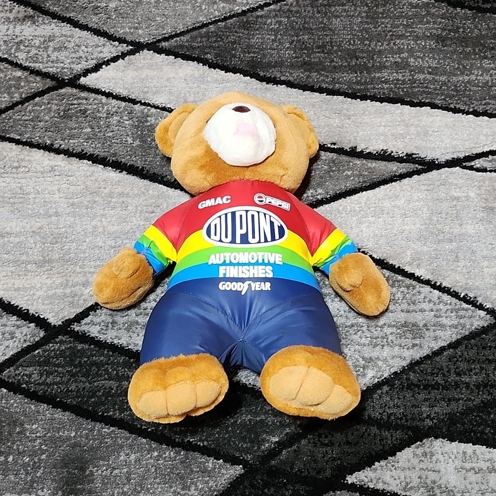 VINTAGE NASCAR DUPONT 1998 GOOD YEAR PEPSI JEFF GORDON PLUSH BEAR